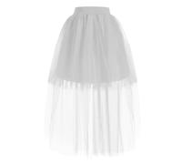 Deguisement Annee 80 Femme Jupe Courte Devant Longue Derriere Jupe Noir Froufrou 4Xl Volant Femme Froufrou Jupon Tulle Tulle Noire Gothique Noire Longue Blanche Puff Skirt Tutu Rose Adulte Tutu Noir
