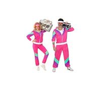 Déguisement - Années 80 - Jogging - Survêtement - Veste + pantalon - Taille M
