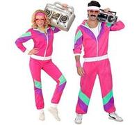 Déguisement - Années 80 - Jogging - Survêtement - Veste + pantalon - Taille M