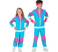 Déguisement - Années 80 - Jogging - Veste + pantalon - Enfant - Taille XXS