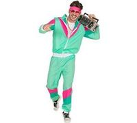 W WIDMANN MILANO Party Fashion - Survêtement fantaisie, tenue des années 80, survêtement de jogging, costumes de carnaval