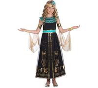 Déguisement Antiquité - Cléopâtre - Fille - Polyester - Noir - Certifié UE 6-8 ans