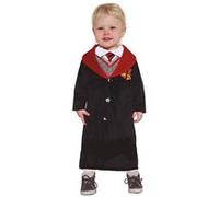 déguisement apprenti sorcier poudlard bébé - 12/18 mois - noir - guirca 76034 Noir G