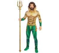 Déguisement Aquaman homme Super héros - Funidelia- 116831- DC Comics, Ligue de justice d'Amérique - Multicolore XXL
