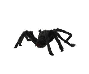 Déguisement Araignée Noire pour Chatons et Petits Animaux Fête Halloween | Peluche, Huit Pattes Simulées, Style Créatif, Facile à Mettre, Respirant, pour Défilés et Noël