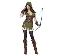 Déguisement Archer Des Bois Femme - Taille: L (42/44) Vert