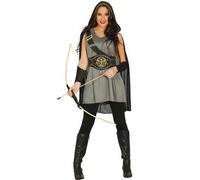 Déguisement Archer Gris Femme Large Argenté