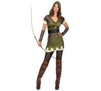 Déguisement Archer Vert Des Bois Femme - Taille: Small