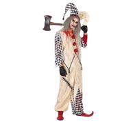 Déguisement arlequin ensanglanté homme M/L
