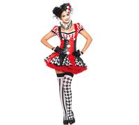 Déguisement Arlequin Femme - Taille: L (44-46) Multicolore