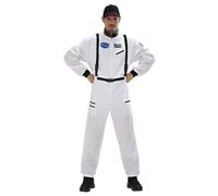 Widmann Déguisement Astronaute Blanc Combinaison Spatiale Taille 44/48