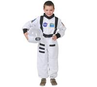 Déguisement astronaute blanc enfant 4-6 ans
