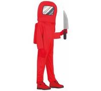 déguisement astronaute rouge enfant - 5/6 ans - rouge - guirca 77479 Rouge G