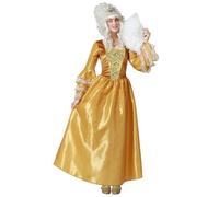 Déguisement - ATOSA - Duchesse Baroque - Doré - Femme - Carnaval et Fêtes Vintage XL