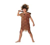 Déguisement - ATOSA - Homme des cavernes - Imprimé animal - 3-4 ans - Marron 3-4 ans