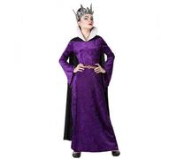 Déguisement - ATOSA - Reine Méchante - Robe en velours violet - Cape noire - Pour filles de 11 à 12 ans 11 ans