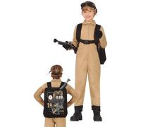 Déguisement Attrapeur De Fantôme Avec Sac Enfant - Taille: 5 À 6 Ans (110-115 Cm) Multicolore