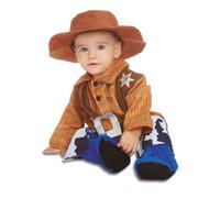 Déguisement avec chapeau cowboy bébé 6-12 mois