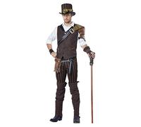 Déguisement aventurier Steampunk homme Jadeo