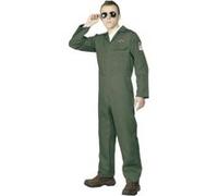 Déguisement Aviateur Adulte vert G