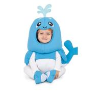 Mom Balloon Ballena Baby Costume Bleu 12-24 Months