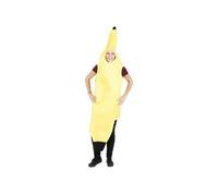 INFACTORY Déguisement Banane Adulte Jaune Synthétique Confortable