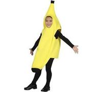 déguisement banane fruit jaune enfant - 7/9 ans - jaune - guirca 77737