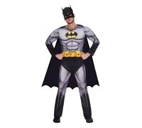 DÉGUISEMENT BATMAN CLASSIQUE ADULTE XL Gris, Argent L
