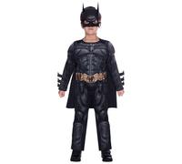 Déguisement Batman Dark Knight Mus nfant - Taille: 8-10 Ans (128-134 Cm) Noir