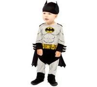 déguisement batman gris justicier gotham bébé - 6/12 mois - gris - amscan 9906708 Gris G