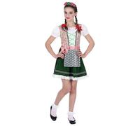 Widmann Déguisement enfant Dirndl et serre-tête 158 cm (11-13 ans) Différentes couleurs