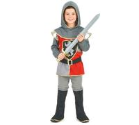 BOLAND Déguisement bébé chevalier Sir Templeton Blanc Facile à enfiler 3-4 ans (96-104 cm)