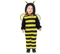 Déguisement bébé - Coccinelle - 12/18 mois - Rouge à pois noirs - Capuche antennes & ailes 6-12 mois