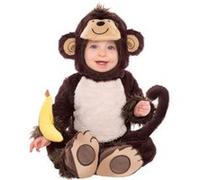 Deguisement bebe singe vers l'age de 6 a 12 mois Beige G