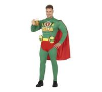 Déguisement - Beerman - Cape, ceinture, maillot - Homme - Polyester L