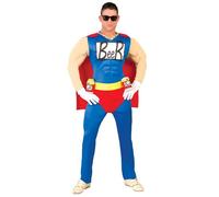 Déguisement Beerman - Simpsons - Combinaison rembourrée avec ceinture à bières et cape
