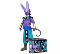 Déguisement Beerus Dragon Ball enfant - Violet - 13-14 ans - Coffret complet avec masque et maquillage 13-14 ans