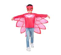 Déguisement Bibou Owlette Pyjamasques Enfant 3 À 4 Ans Rouge