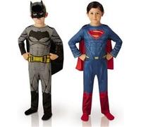 Déguisement Bipack Batman et Superman : Dawn Of Justice : 7/8 ans - 7/9 ans (122 à 134 cm) Rubie's NA G