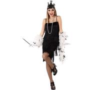 Déguisement Black Charleston Ballerina Pour Femme (Taille Xl) Multicolore