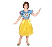 Déguisement Blanche Neige Basique Fille - Taille: 3 - 4 Ans (97 - 109 Cm) Bleu