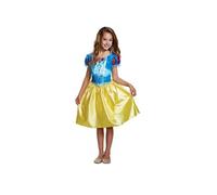 Déguisement Blanche Neige Classique Enfant - Taille: 7 - 8 Ans (124 - 136 Cm) Multicolore