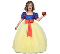Déguisement Blanche-Neige Tutu Fille - Super H Perso Celebr - Jaune 7-9 ans