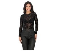 Déguisement Body Dentelle Baroque Noir Femme Noir