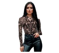 Déguisement Body Tatouages Ténèbres Femme Noir