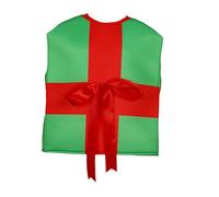 Déguisement Boîte Cadeau de Noël pour Enfants 110-140 cm, Costume Fantaisie pour Carnaval Spectacle Fêtes