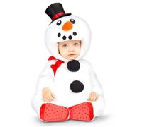 Déguisement bonhomme de neige bébé 1-2 ans