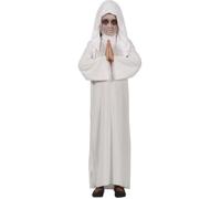 Déguisement - Bonne Soeur Fantôme Blanche - Enfant - 5 ans - Idéal pour Halloween 7 ans