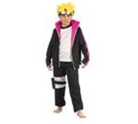 Chaks Déguisement Boruto Uzumaki Naruto Next Gen Garçon 9-10 ans Noir