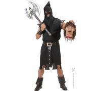 W WIDMANN MILANO – Costume de bourreau – Noir, Moyen Âge, Carnaval/Halloween